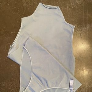 Skims high neck bodysuit
